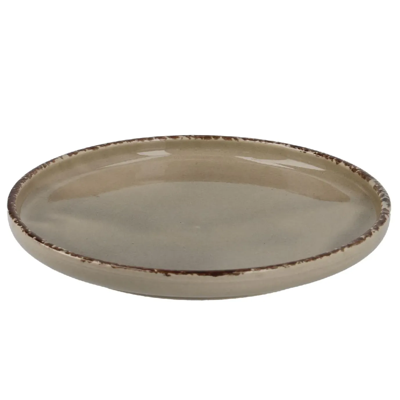 Teller Aurora, Grau, 16,5 Cm