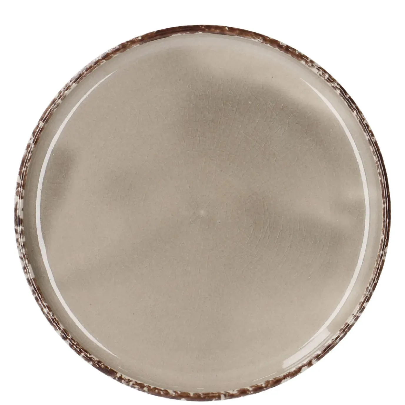 Teller Aurora, Grau, 16,5 Cm