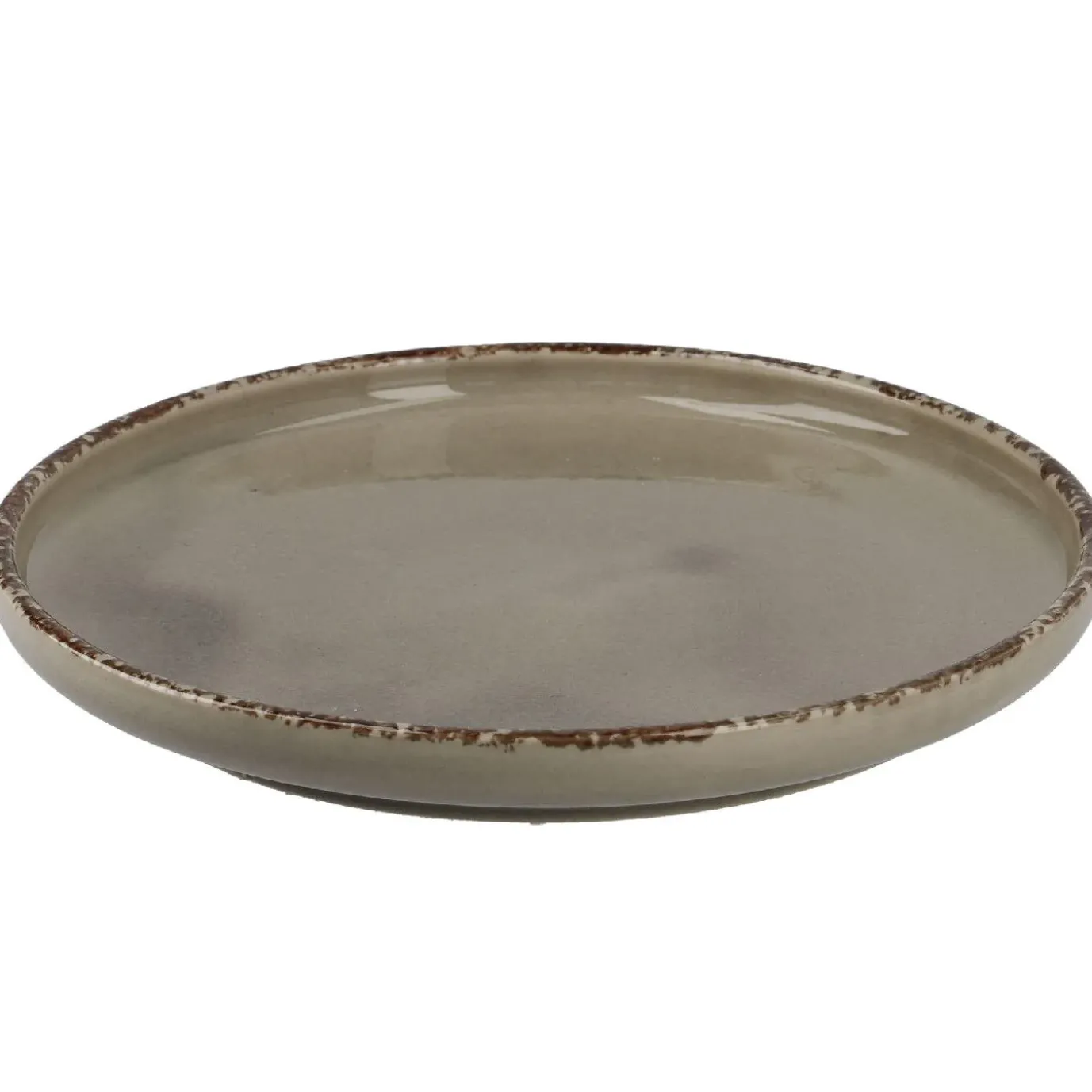 Teller Aurora, Grau, 20 Cm