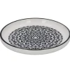 Teller China, Orient, Schw/wss, 16.5 Cm