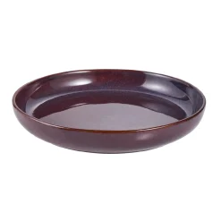 Teller Poke, Braun, 22 Cm