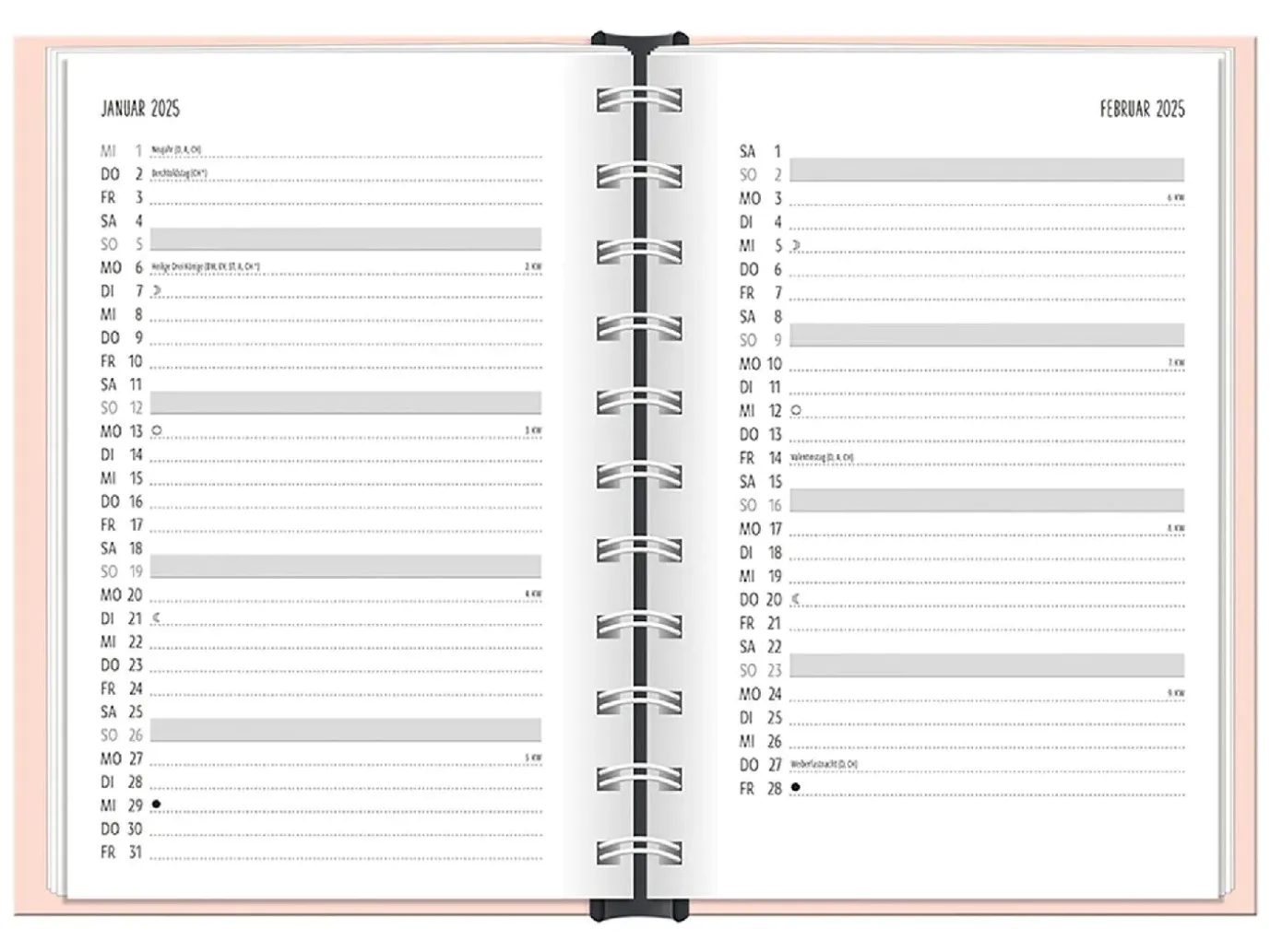 Terminplaner 2025, Der Beste Tag