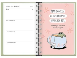 Terminplaner 2025, Der Frühe Vogel
