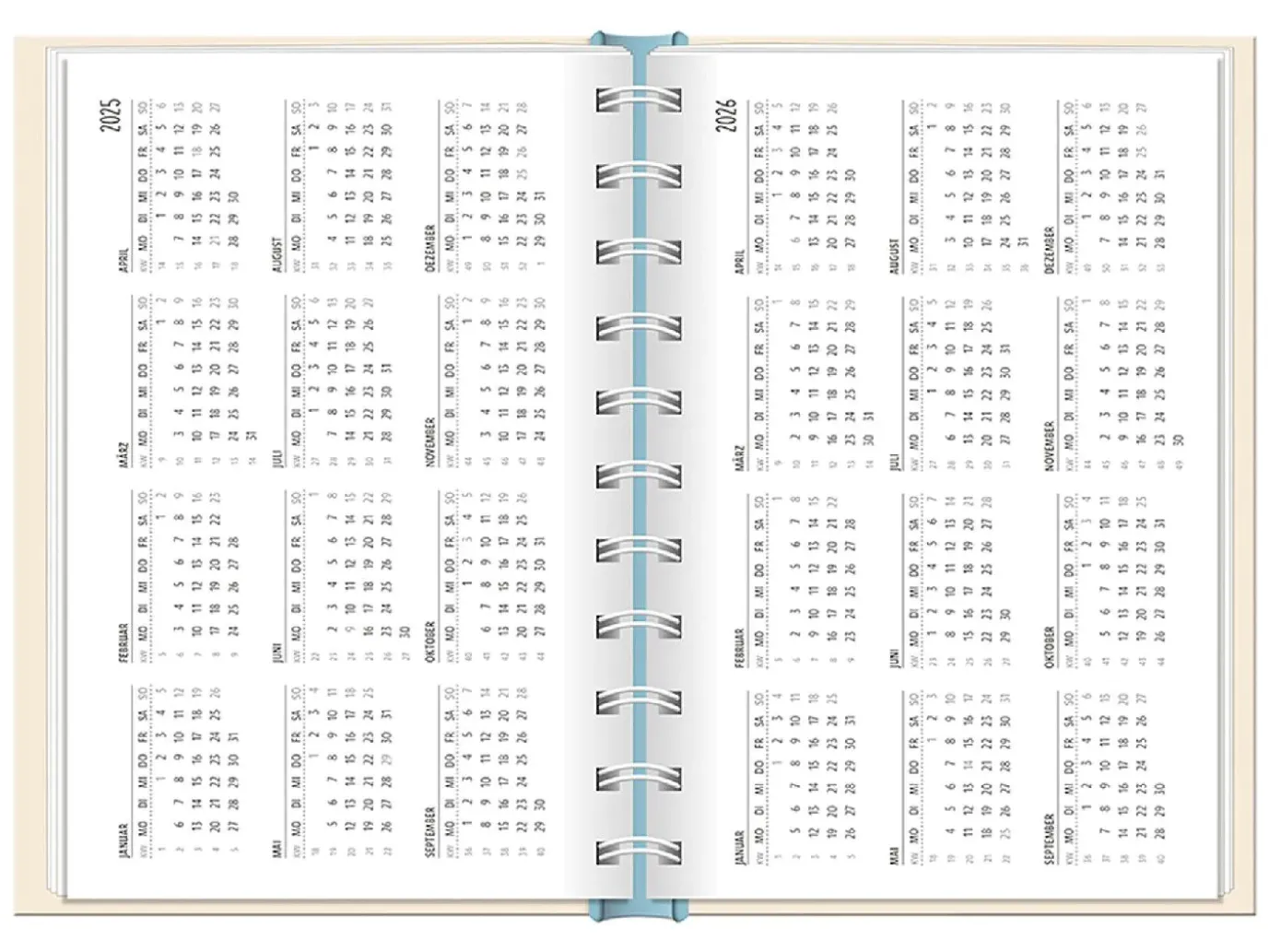 Terminplaner 2025, Eine Brise Meer
