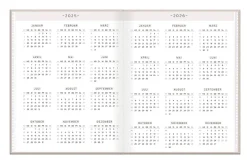 Terminplaner Lady, 2025, Neues Jahr Neues Ich