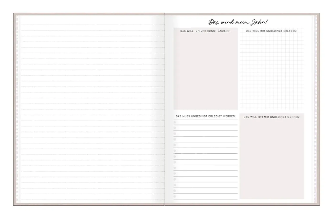 Terminplaner Lady, 2025, Neues Jahr Neues Ich