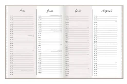 Terminplaner Lady, 2025, Neues Jahr Neues Ich