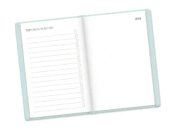 Terminplaner Lederlook, 2025, Mint