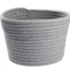 Textilkorb, Grau, 20 X 14 Cm
