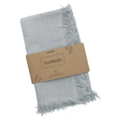 Tischläufer Fransen, Blau, 40 X 150 Cm