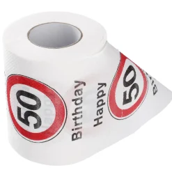 Toilettenpapier Birthday, 50 Jahre, 24 Meter