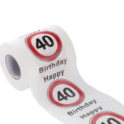 Toilettenpapier Birthday, 40 Jahre, 24 Meter
