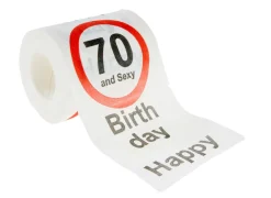 Toilettenpapier Birthday, 70 Jahre, 24 Meter