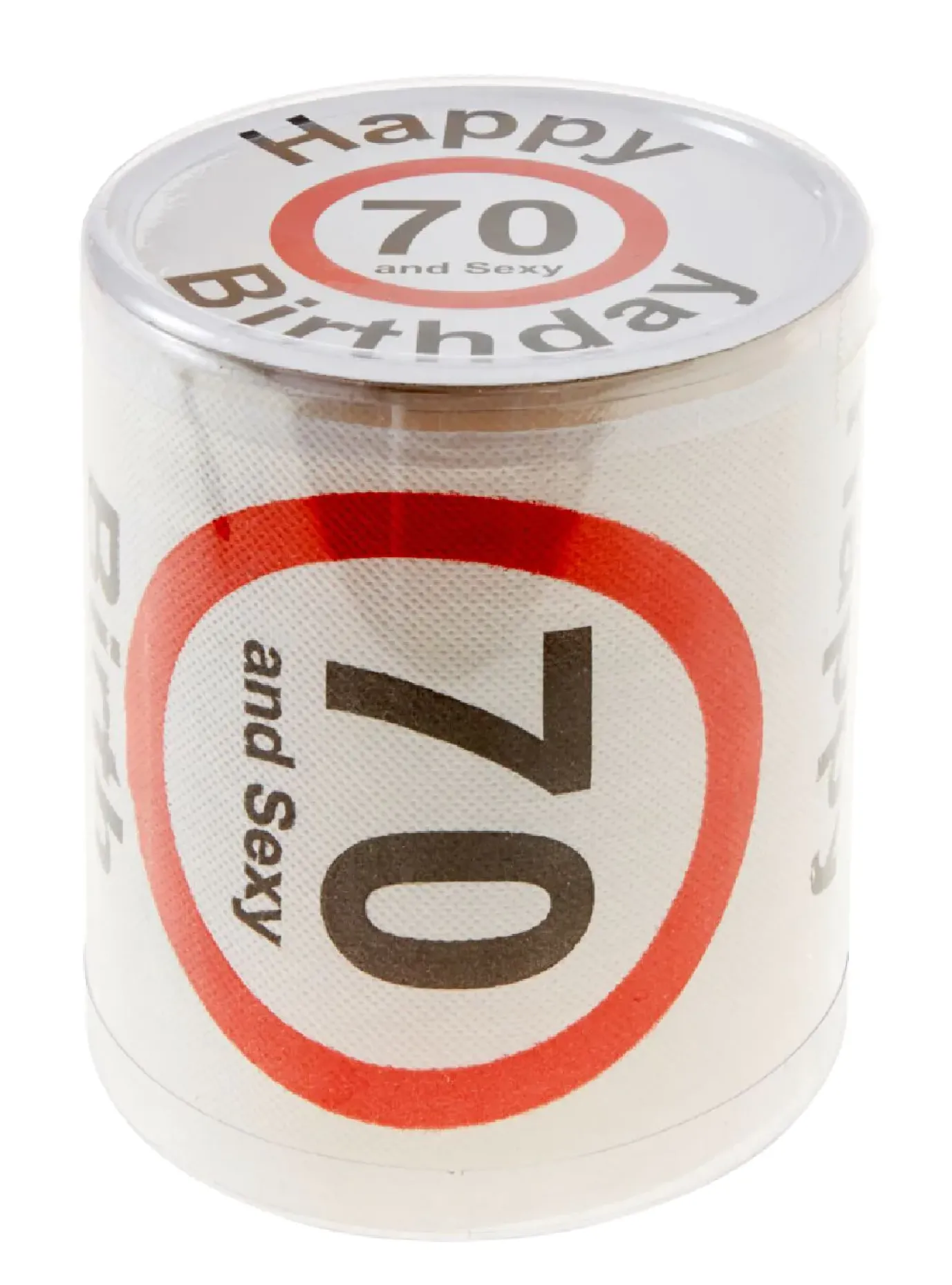 Toilettenpapier Birthday, 70 Jahre, 24 Meter