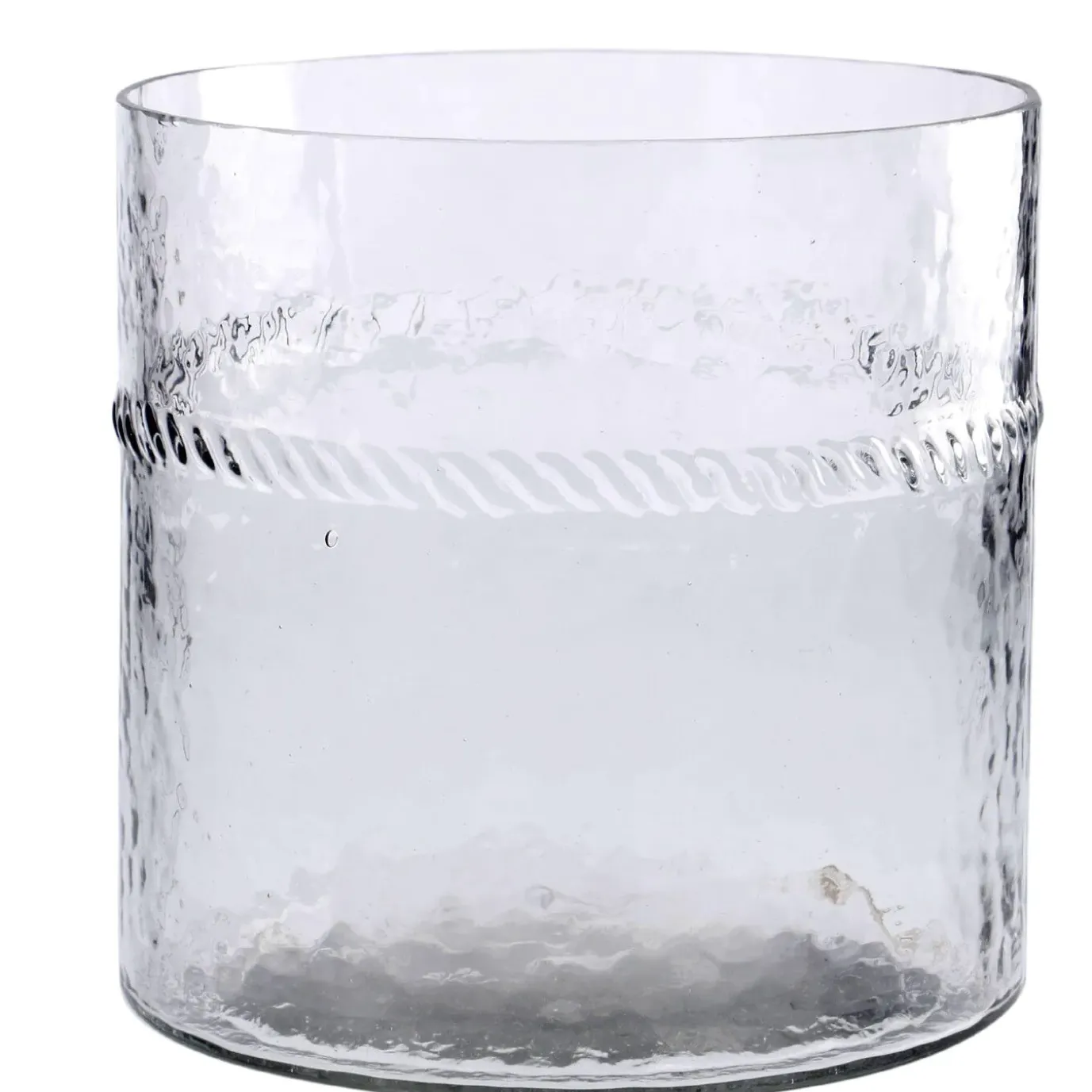 Vase Zylinder, Relief, 13 X 13 Cm