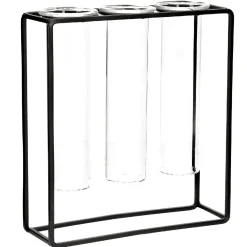 Vasen-Trio, Regenzglas Im Ständer