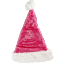 Weihnachtsmütze Fancy, Pink/weiß