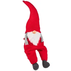 Wichtel Mit Hosentaschen, Rot, 75 Cm