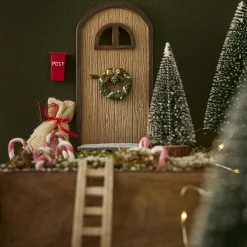 Wichteltür-Set, Braun